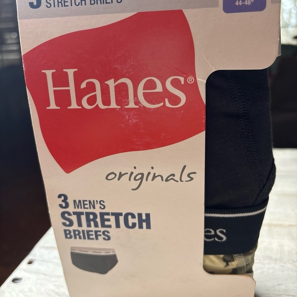 Hanes Men's Briefs 3 Pair New Underwear Size 2XL (44-46")Stretch Cool Modern - Picture 3 of 14